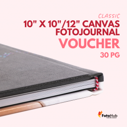 10x10 / 10x12 30pgs Classic Canvas PhotoBook Voucher '24